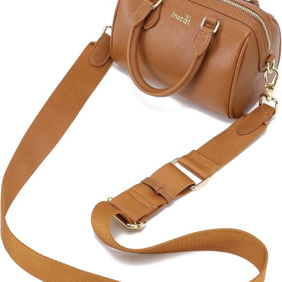 INICAT Women's Mini Satchel - Versatile Vegan Leather Purse for Every Occasion - Picture 8 of 8